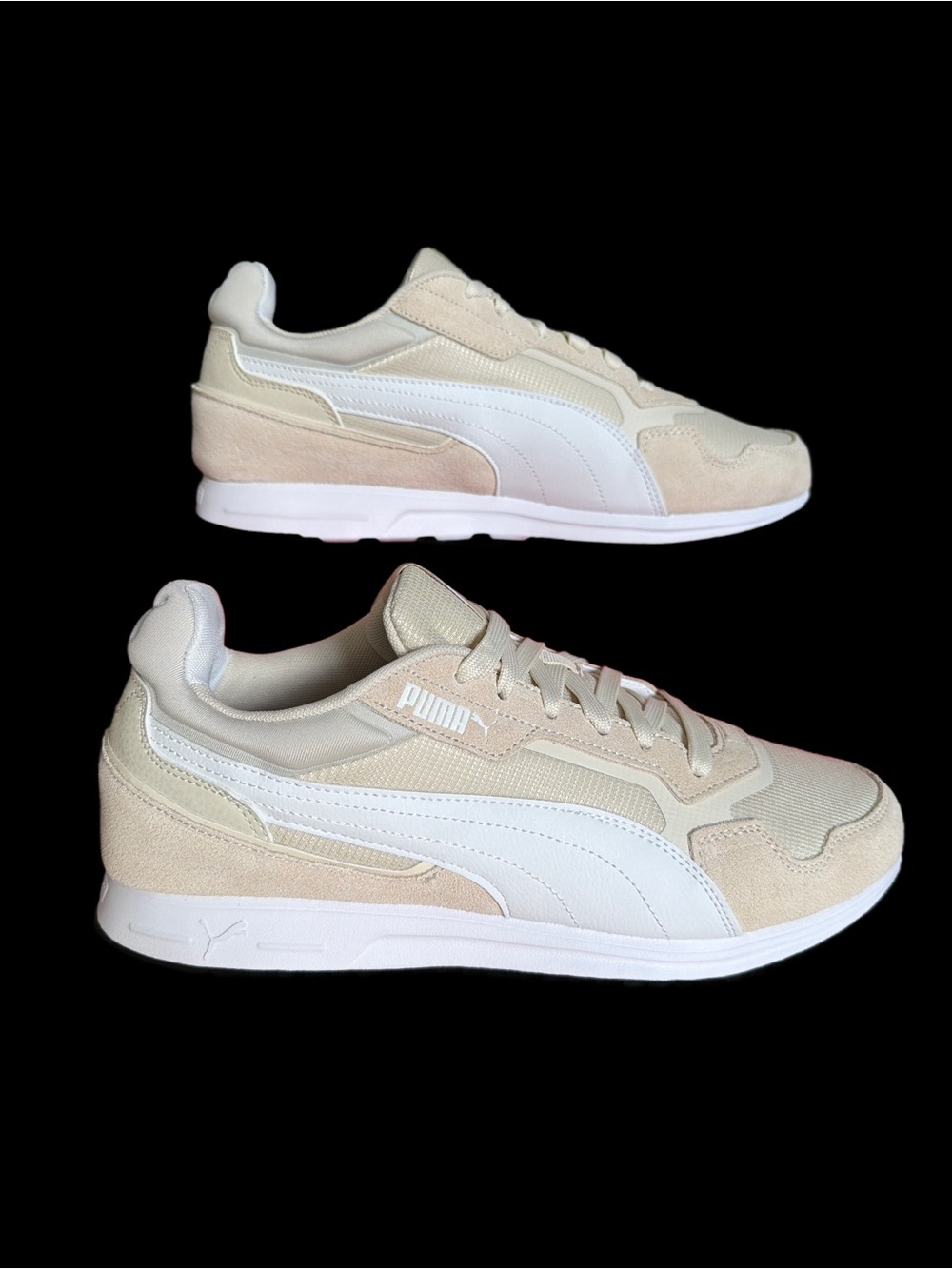 Puma ST Miler Beige/White Mens size 11 *NEW* - Picture 4 of 11